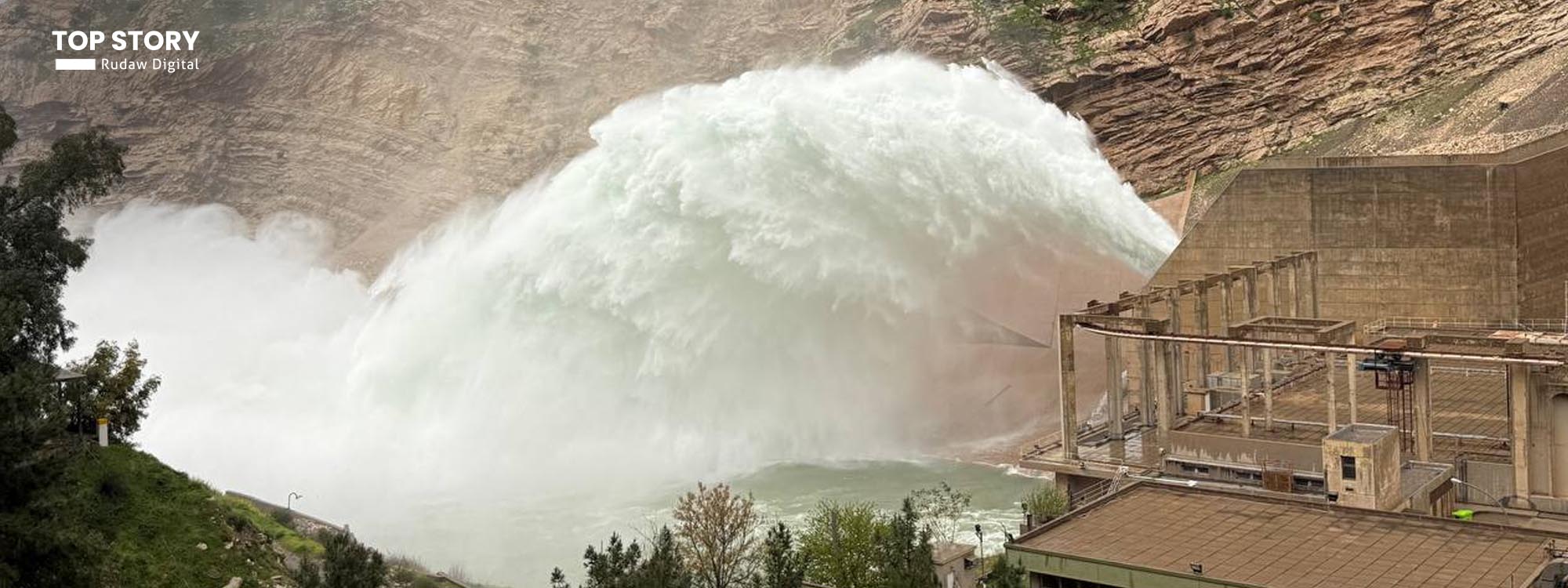 وەزارەتی کشتوکاڵ و سەرچاوەکانی ئاو: بەنداوی دەربەندیخان سەرڕێژ بوو