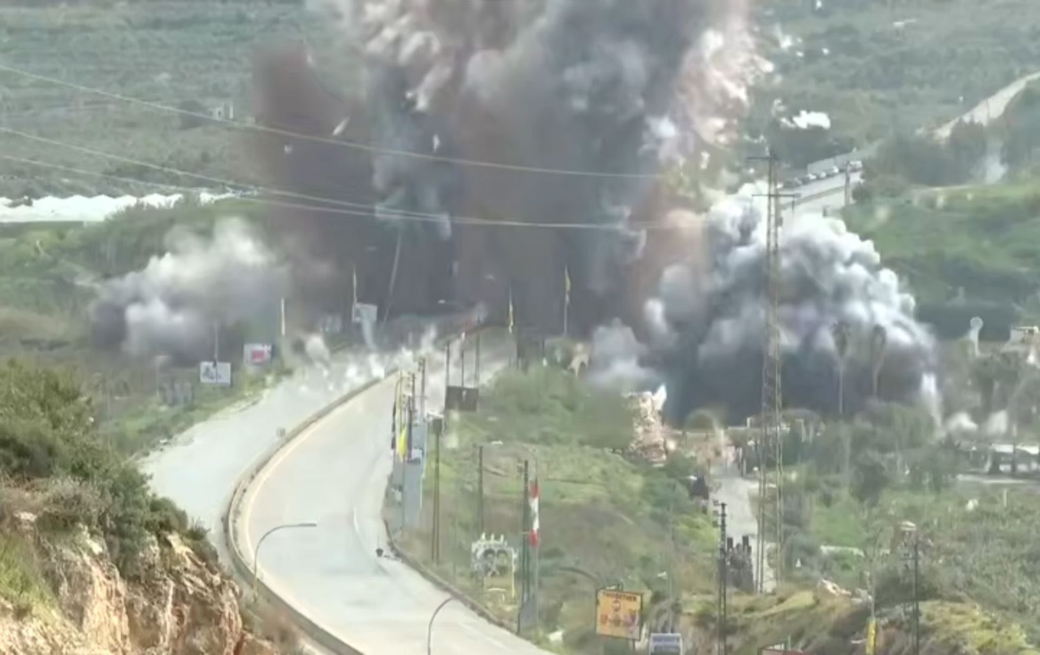 ئیسرائیل هێرشی کردە سەر پردەکانی رووباری لیتانی لە باشووری لوبنان