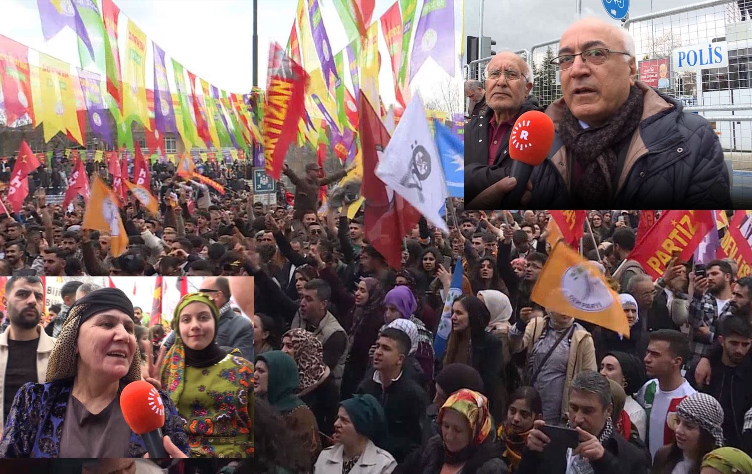 Ozturk Turkdogan û Fadîle Elber\ Wêne: Rûdaw 