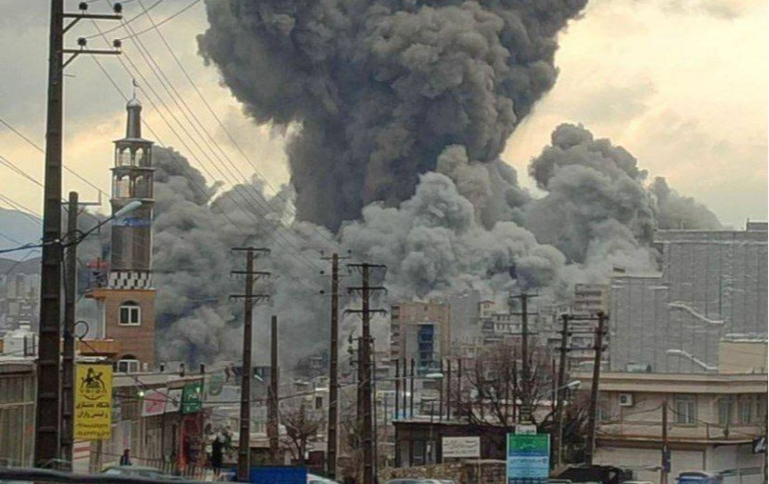بۆردوومانێک بۆسەر بارەگای پاسەوانی سنوور لە پاوەی رۆژهەڵاتی کوردستان. وێنەکە بۆ روونکردنەوە دانراوە