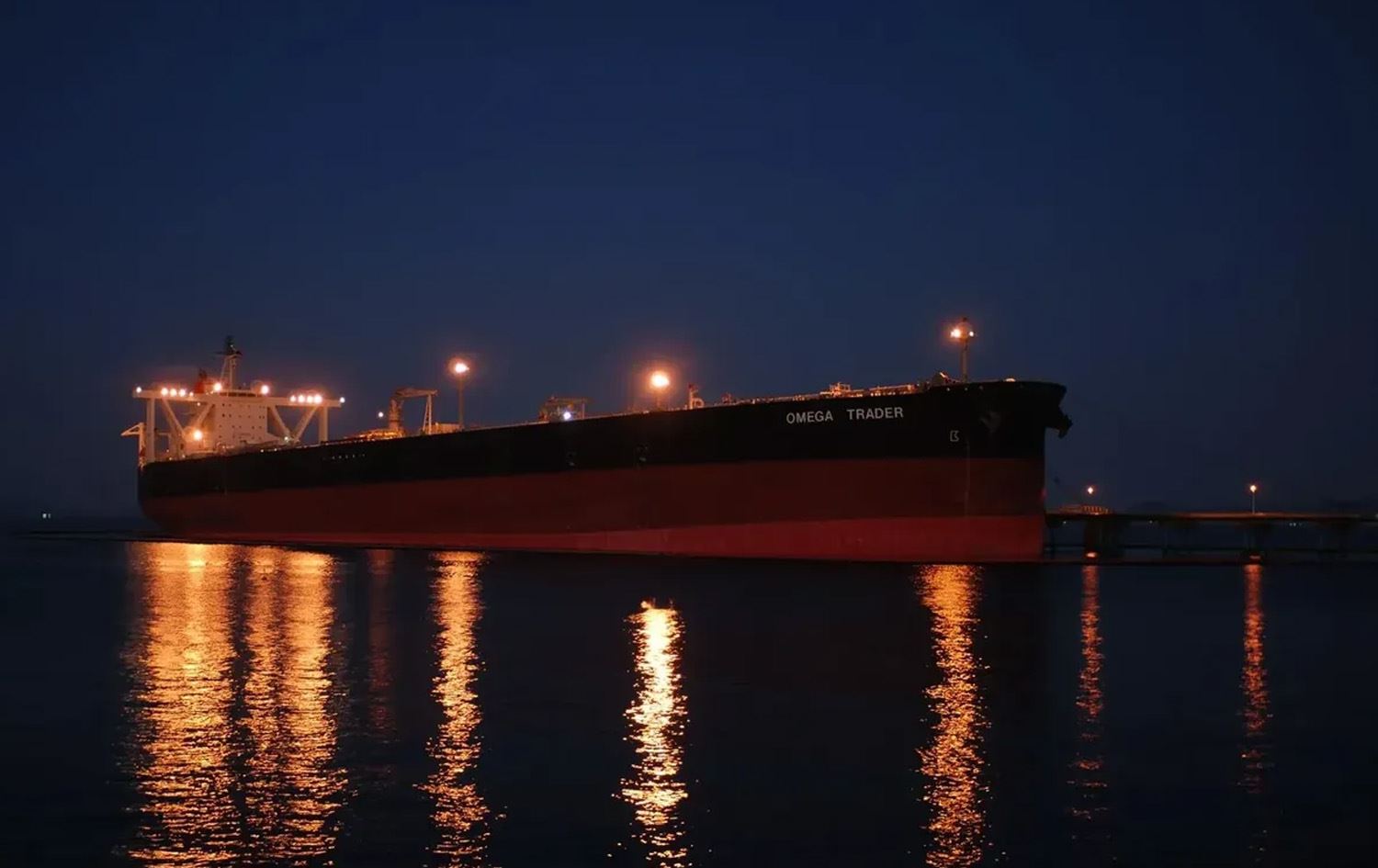 کەشتی ئۆمێگا 2 ملیۆن بەرمیل نەوتی عێراقی گەیاندە هیندستان؛ بەرمیلێک بە 150 دۆلار فرۆشراوە