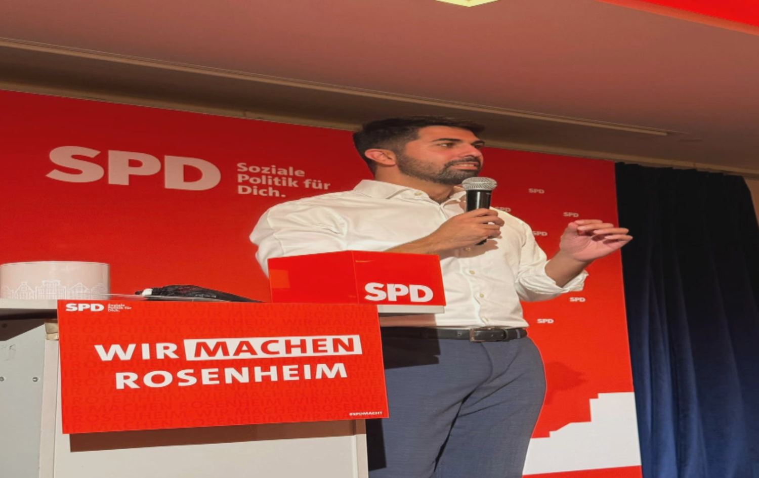 ئەبوزەر ئەردۆغان، سەرۆکشارەوانیی شاری رۆزێنهایم