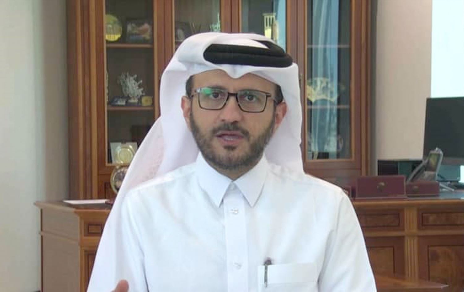 ماجد الأنصاري المتحدثباسم الخارجية القطرية