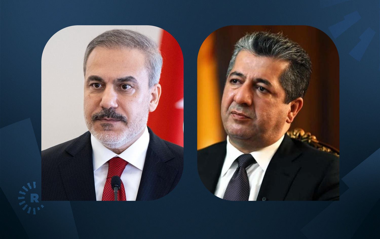 نێوەڕۆکی پەیوەندیی تەلەفۆنیی مەسرور بارزانی و هاکان فیدان لەبارەی هێرشەکەی سەر پێشمەرگە