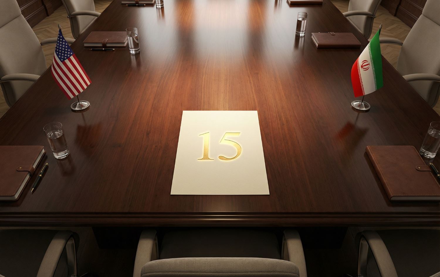 Alayên Amerîka û Îranê / Wêne: Rûdaw Grafîk