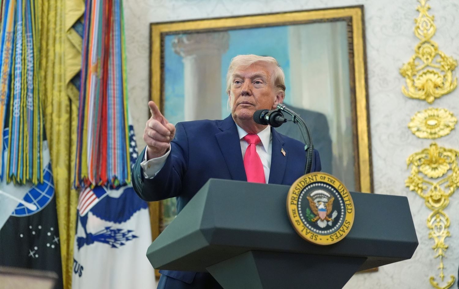 دونالد ترمب الرئيس الأميركي