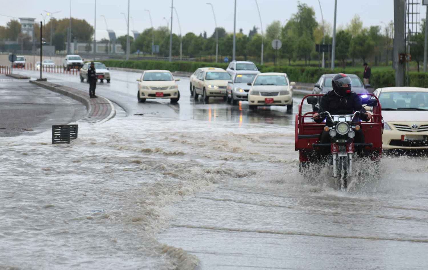 کەشناسی هۆشداری دەدات؛ شەپۆلێکی بەهێزی بارانبارین و لێزمەباران هەرێمی کوردستان دەگرێتەوە