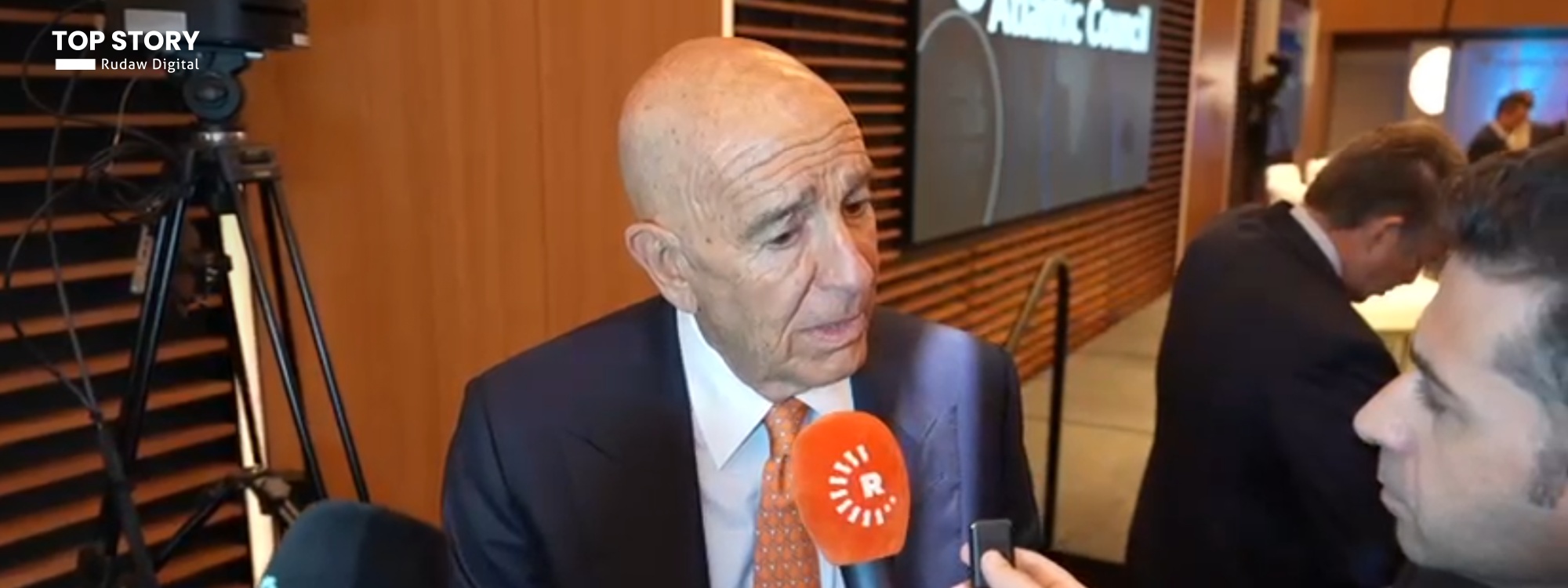 توم باراك لرووداو بشأن القصف الايراني على مقر للبيشمركة: لا توجد له أي شرعية على الإطلاق