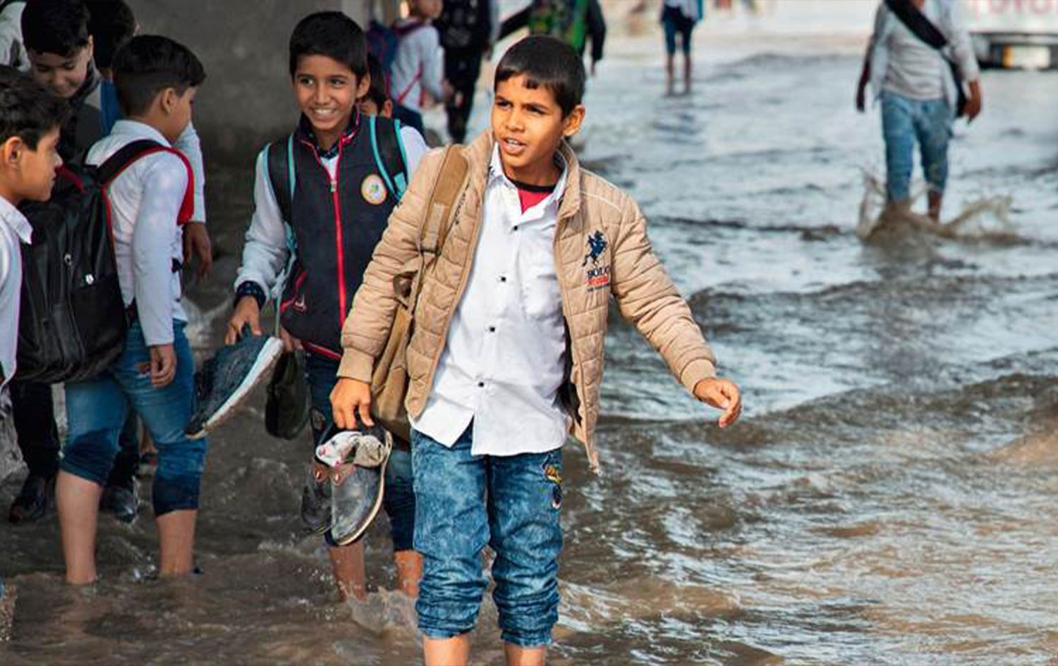 البصرة غارقة بالأمطار \ أرشيفية