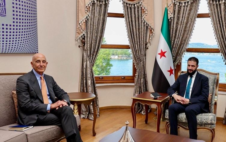 توم باراك: جغرافياً.. سوريا هي البديل الوحيد لمضيق هرمز 