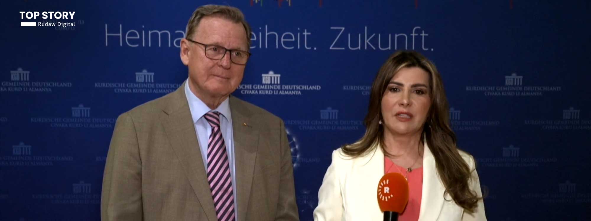 سەرۆکوەزیرانی هەرێمی تورینگنی ئەڵمانیا بۆ رووداو: ئەڵمانیا وەکو پێویست پشتیوانی لە کورد نەکردووە