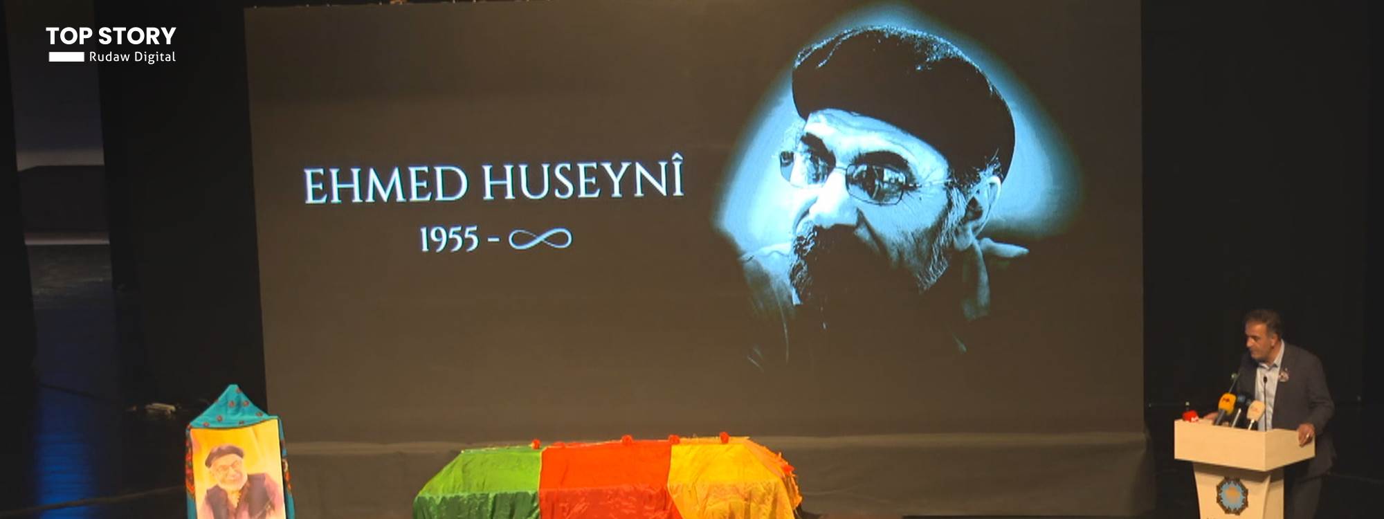 Ünlü Kürt şair Ehmed Huseynî'nin cenazesi Diyarbakır'dan memleketine uğurlandı