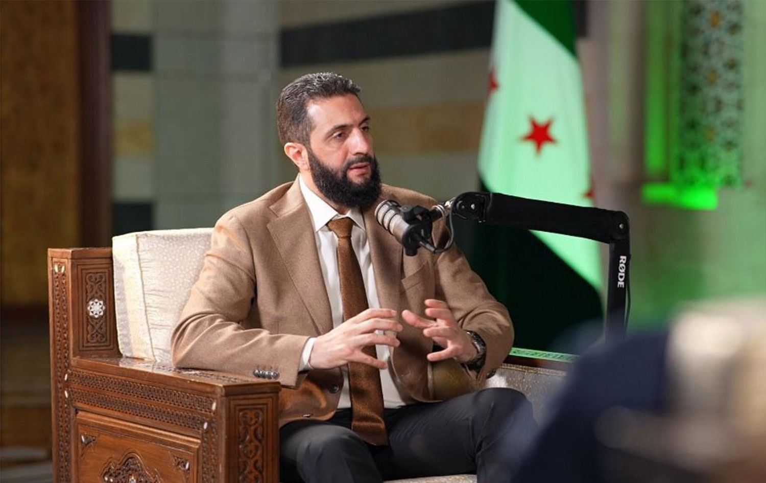 Foto: Suriye Cumhurbaşkanı Ahmed Şara