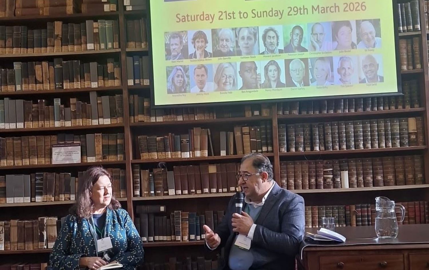 هيثم حسين في مهرجان أوكسفورد الأدبي: الكتابة والترجمة جسرٌ لتبادل الثقافات 