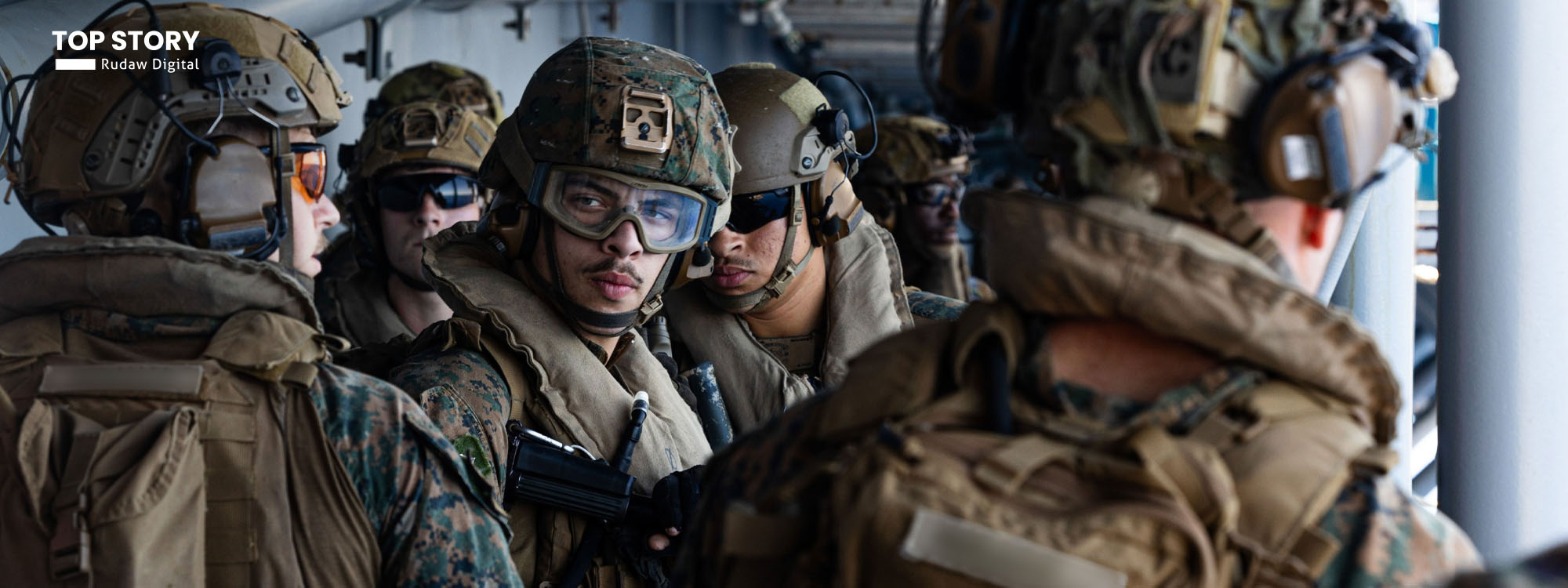 3,500 سەرباز و دەریاوانی دیکەی ئەمریکا گەیشتنە رۆژهەڵاتی نێوەڕاست