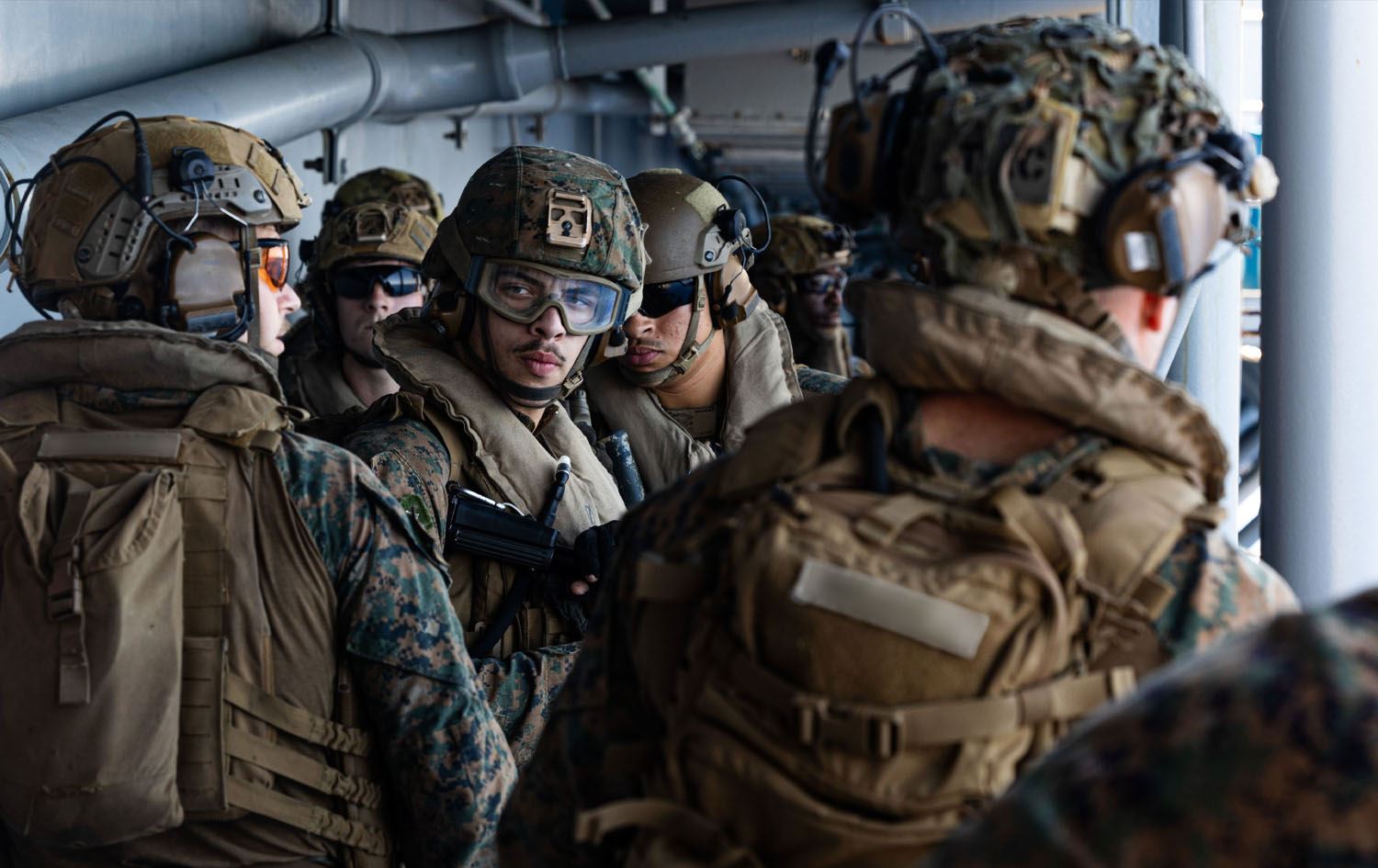 ژمارەیەک سەربازی ئەمریکی. وێنە: سێنتکۆم