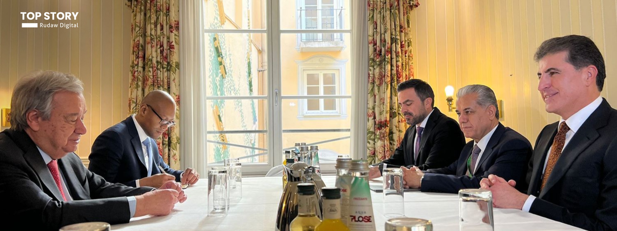 غوتيريش يدين استهداف منزل نيجيرفان بارزاني ويدعو إلى محاسبة المسؤولين عنه