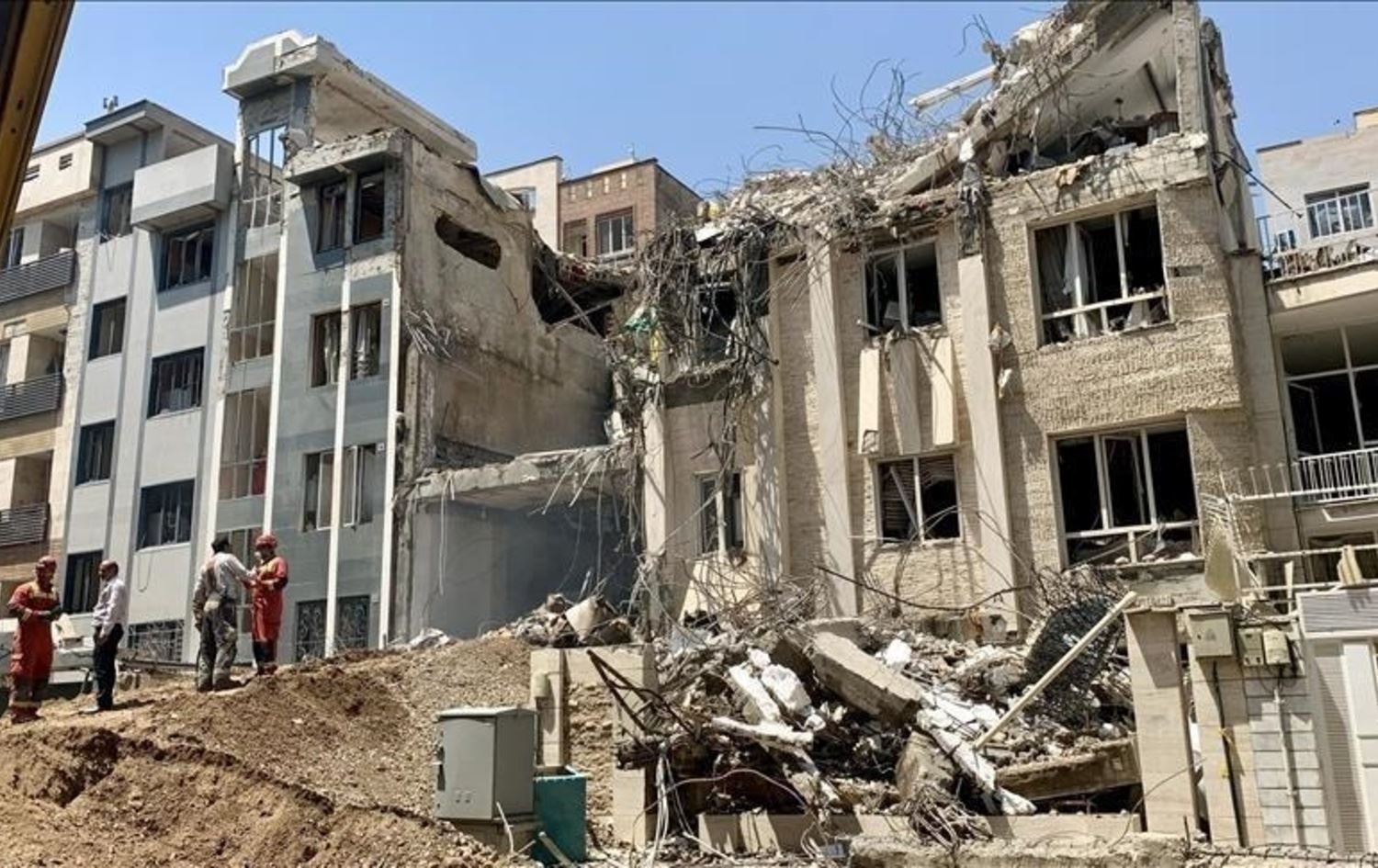 Kavilên piştî êrişeke Amerîka û Îsraîlê / Wêne: AA