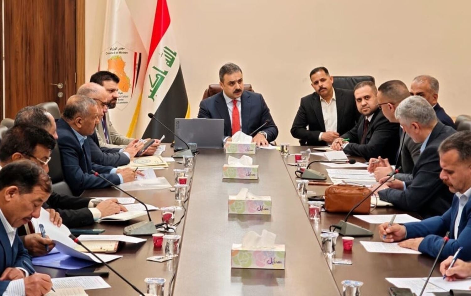 کۆبوونەوەی دەستەی دەروازە سنوورییەکانی عێراق