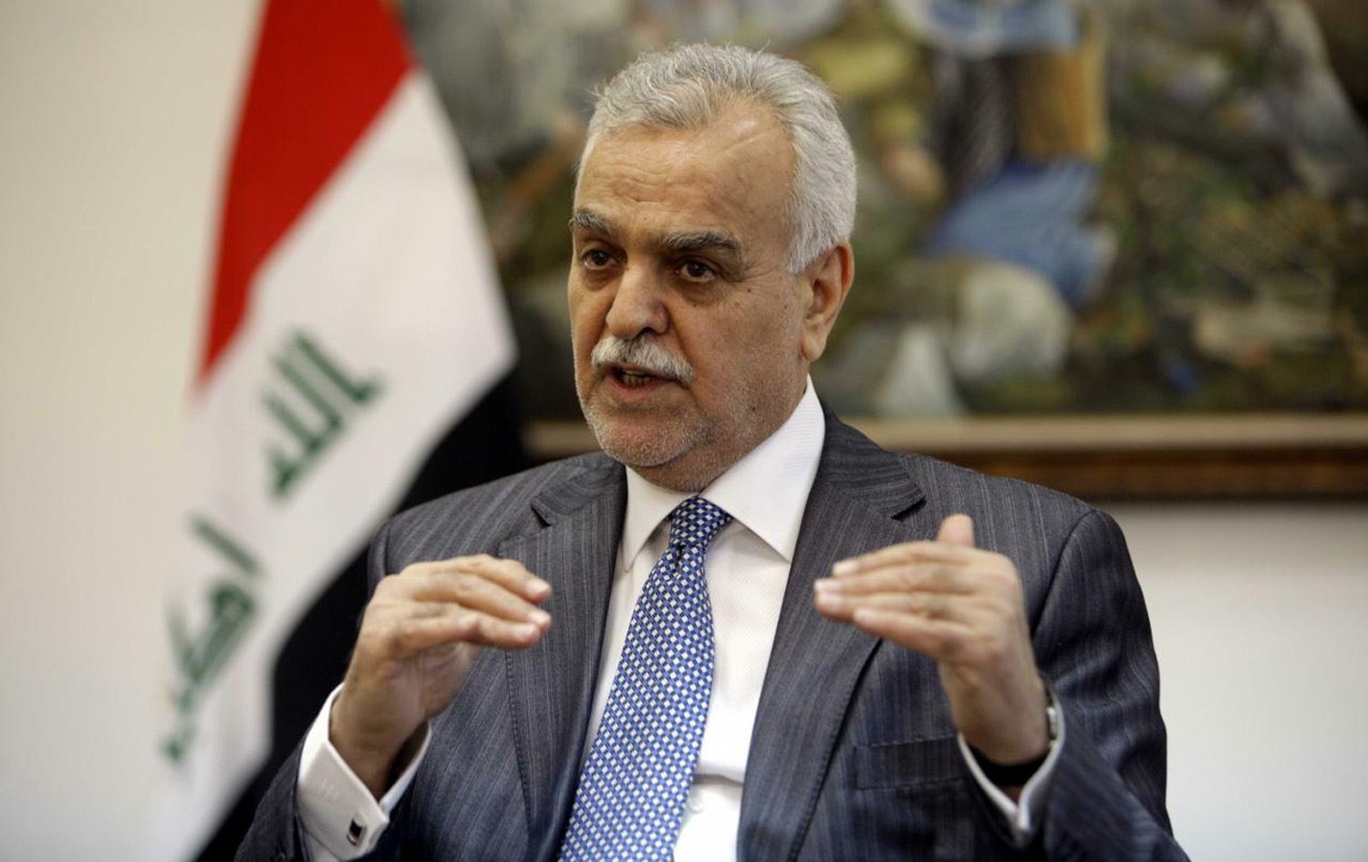 نائب رئيس الجمهورية العراقي الأسبق طارق الهاشمي