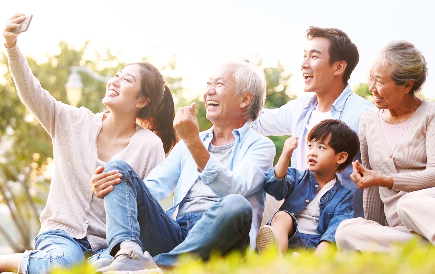 خێزانێکی بەختەوەر. 