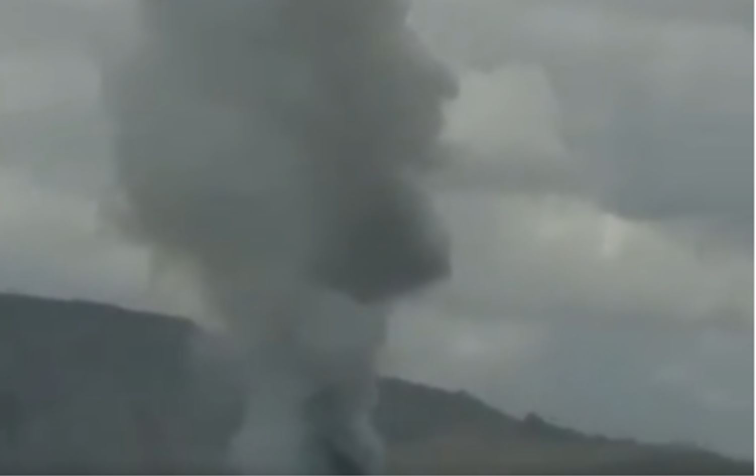 هێرشێکی سەر کرماشان، دووکەڵ بەرزدەبێتەوە