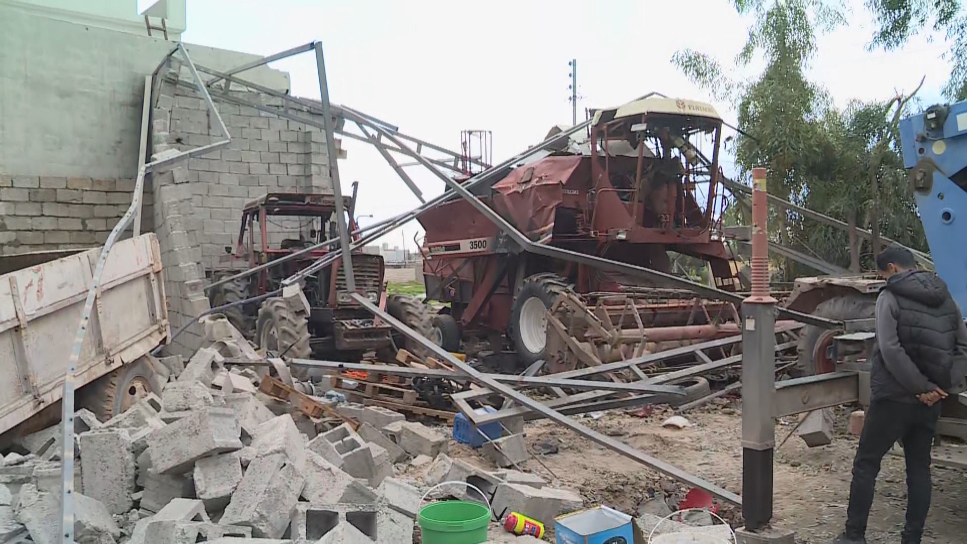 لە سێبیرانی هەولێر درۆنێک زیاتر لە 60 هەزار دۆلار زیان بە ماڵە جووتیارێک دەگەیێنێت