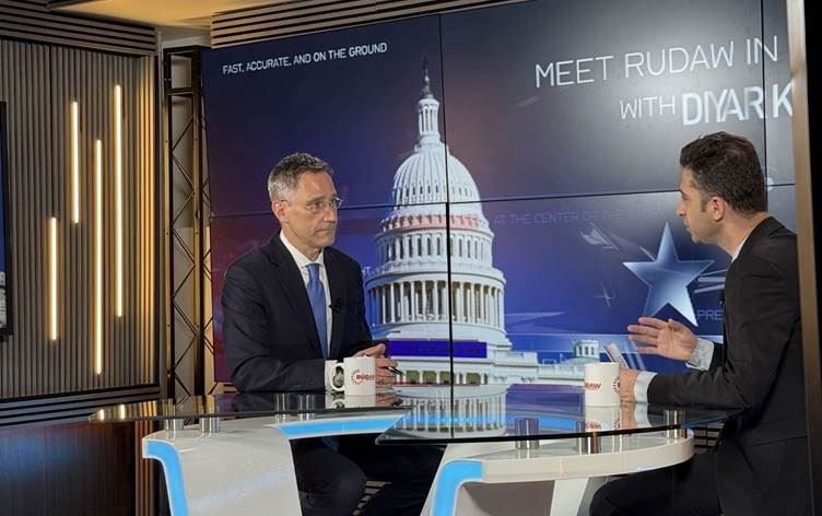 Joey Hood û Diyar Kurde / Wêne: Rûdaw