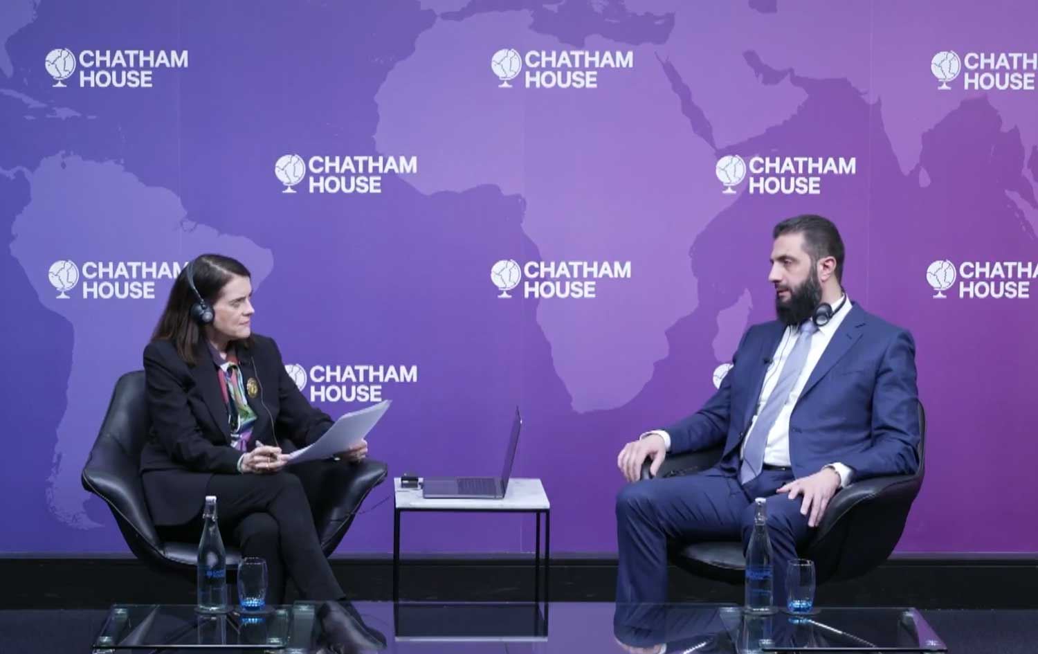 ئەحمەد شەرع لە لەندەن: رێککەوتنەکەمان لەگەڵ هەسەدە بەباشی دەڕوات