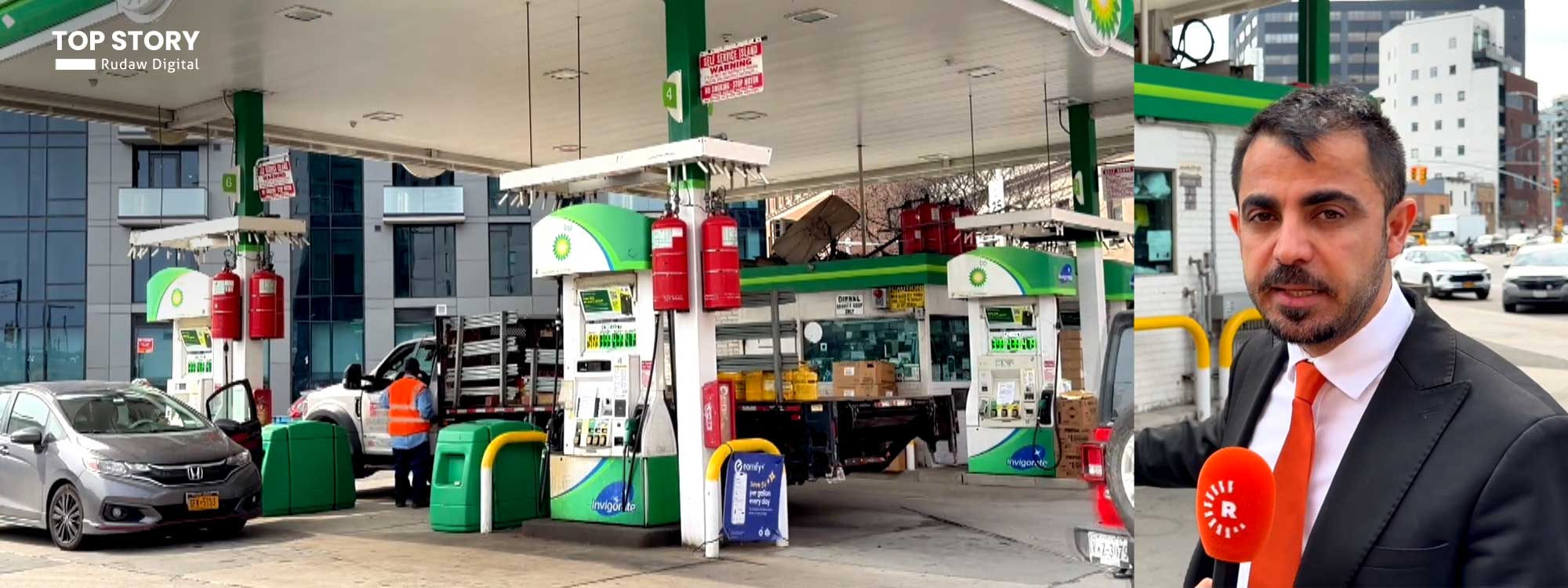 جەنگی دژی ئێران نرخی بەنزینی لە ئەمریکا گەیاندە بەرزترین ئاستی چوار ساڵی رابردوو