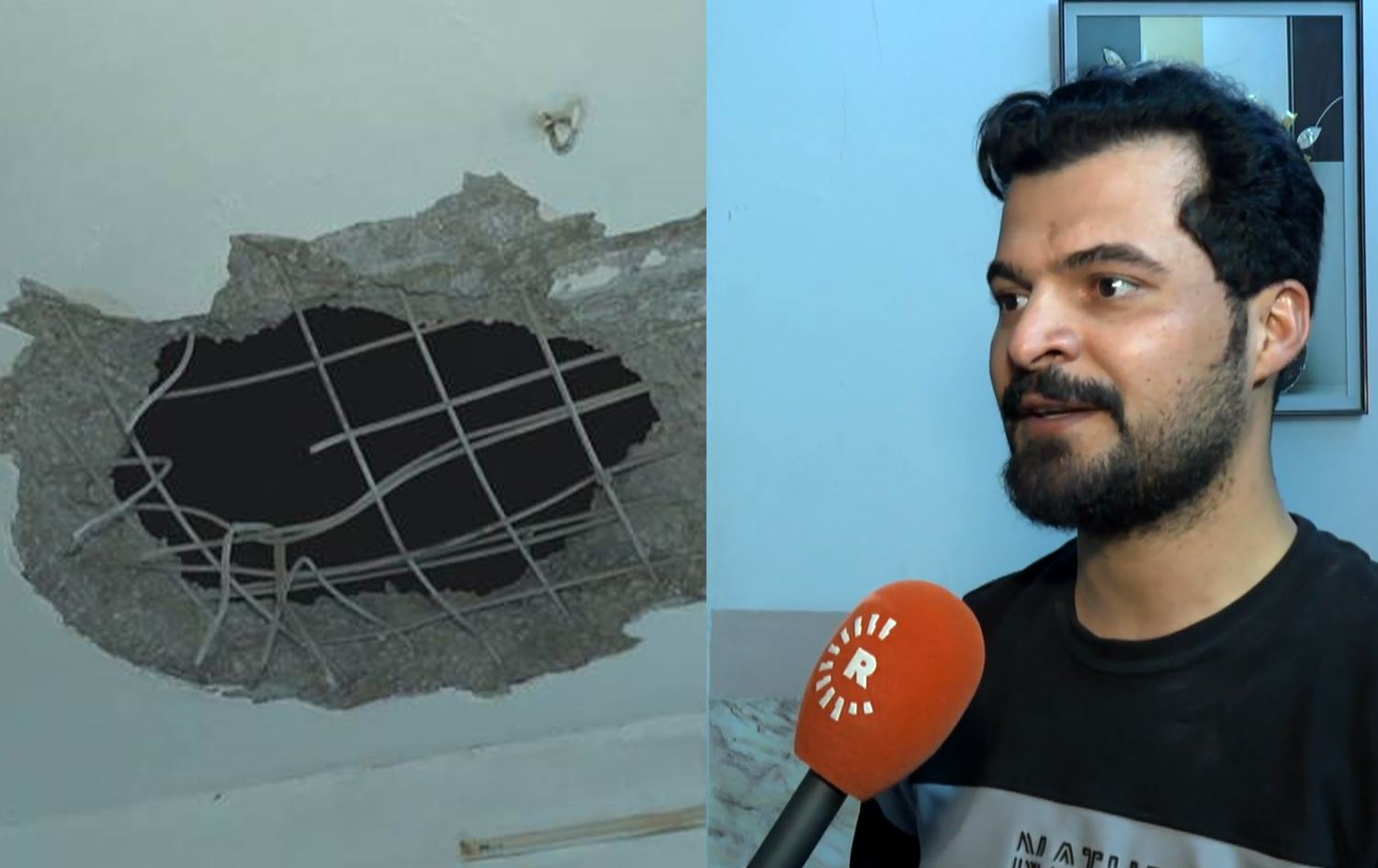 معلم من الرمادي تعرض منزله في أربيل للقصف من قبل الفصائل المسلحة