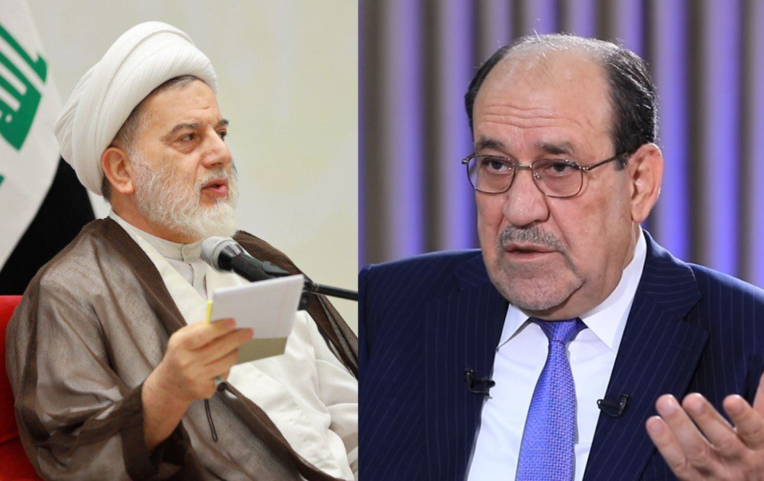 نوري المالكي وهمام حمودي