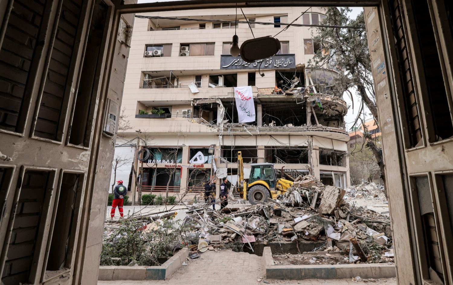 پاشماوەی بۆردوومانی ئیسرائیل و ئەمریکا لە تاران