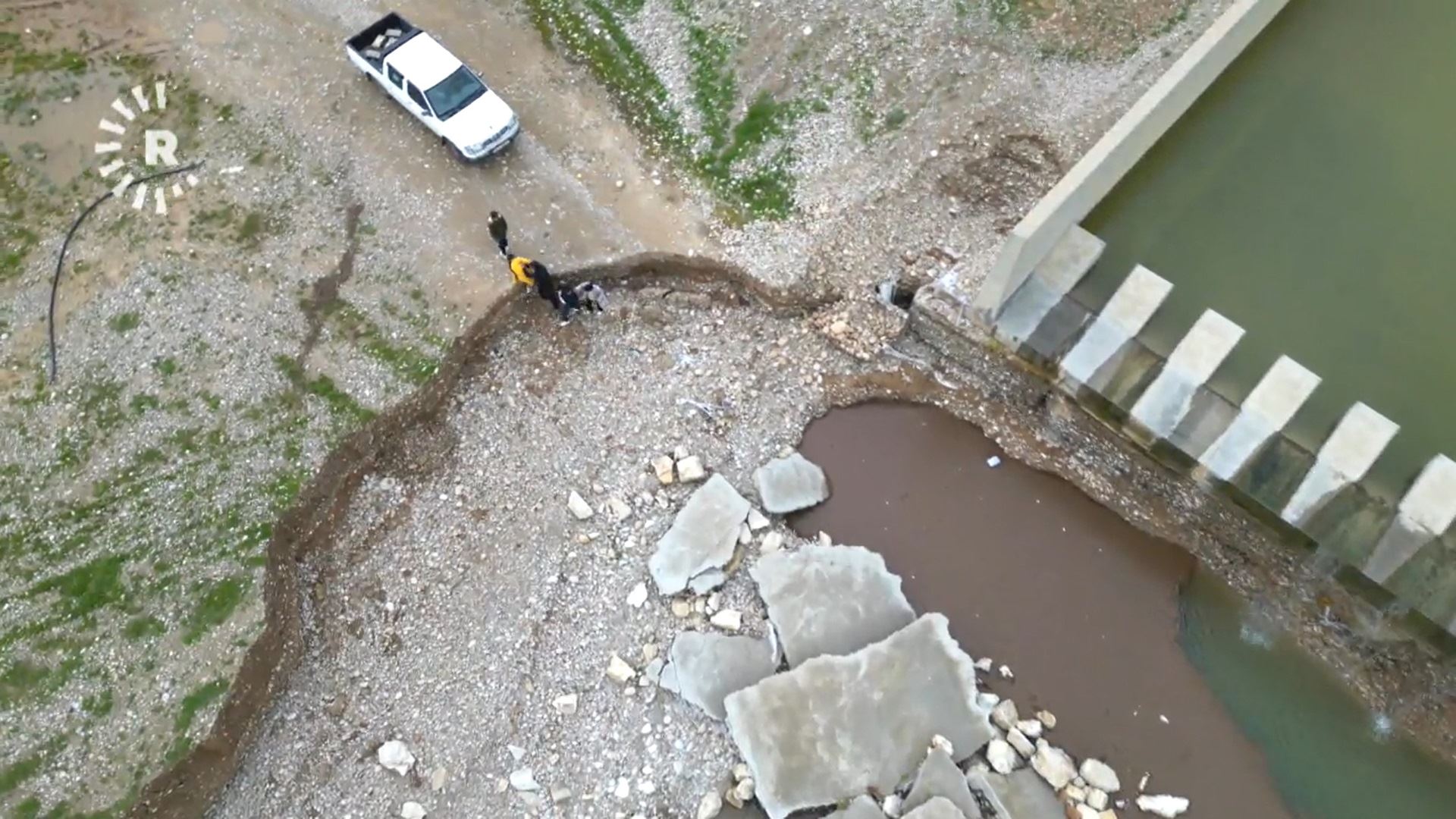 لافاو گوندێکی سنووری هەولێری بە تەواوی لە ئاوەدانی دابڕیوە