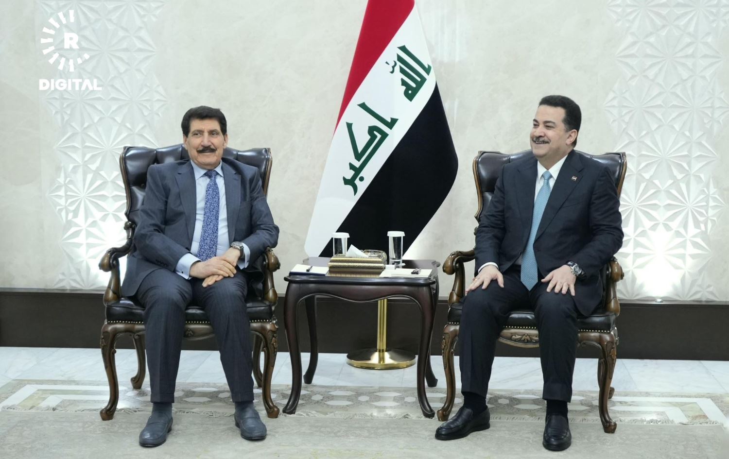 سوودانی و شاندێکی پارتی پرسی هەڵبژاردنی سەرۆککۆمار و دۆخی ناوچەکەیان تاوتوێ کرد