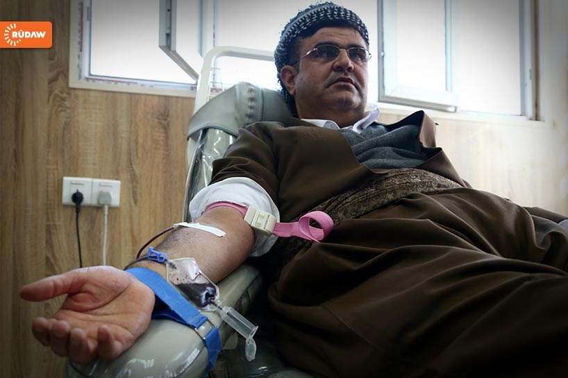 سەنتەری بەخشینی خوێن لە هەولێر