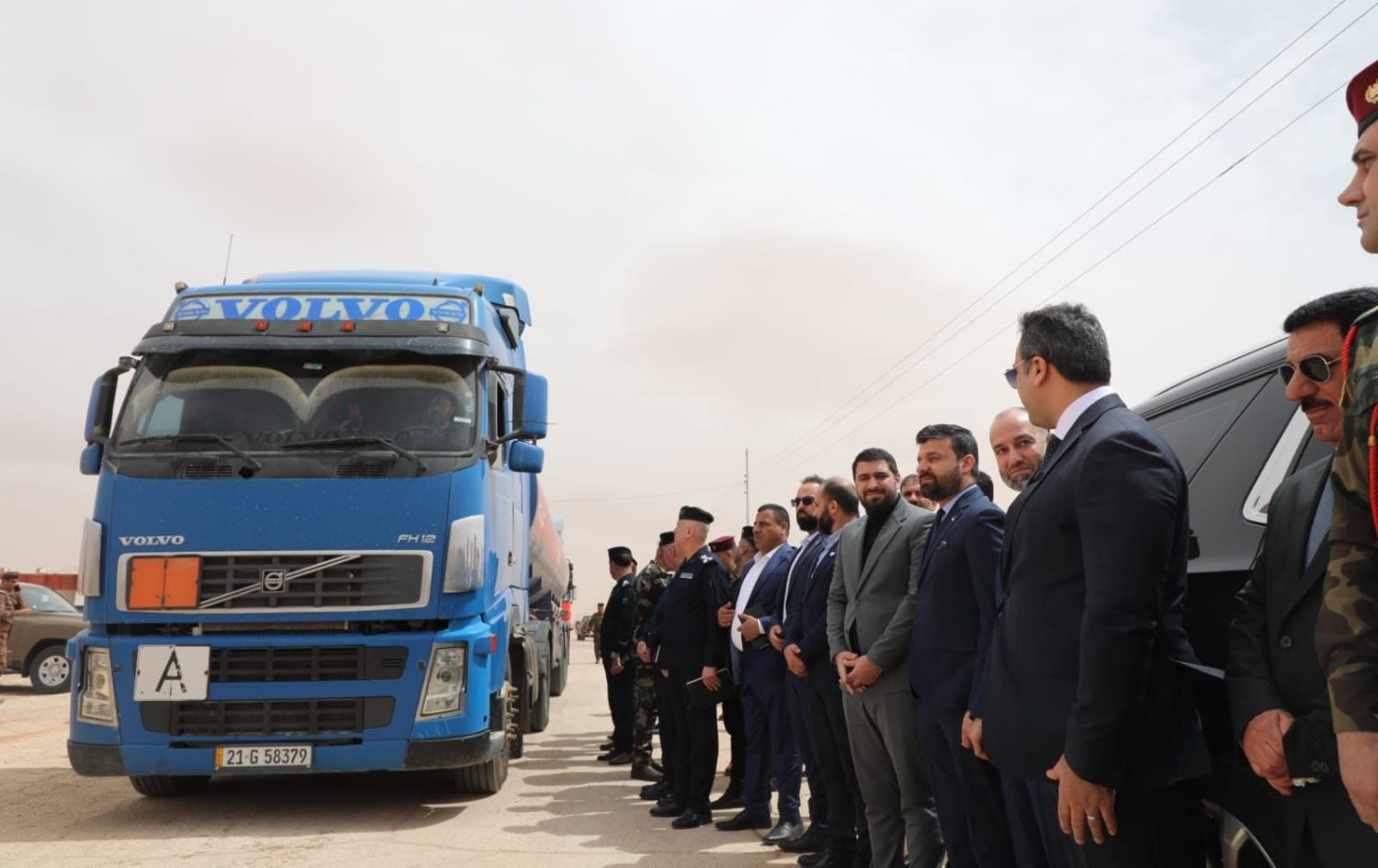 دەروازەی وەلید لەگەڵ سووریا بە فەرمی کرایەوە