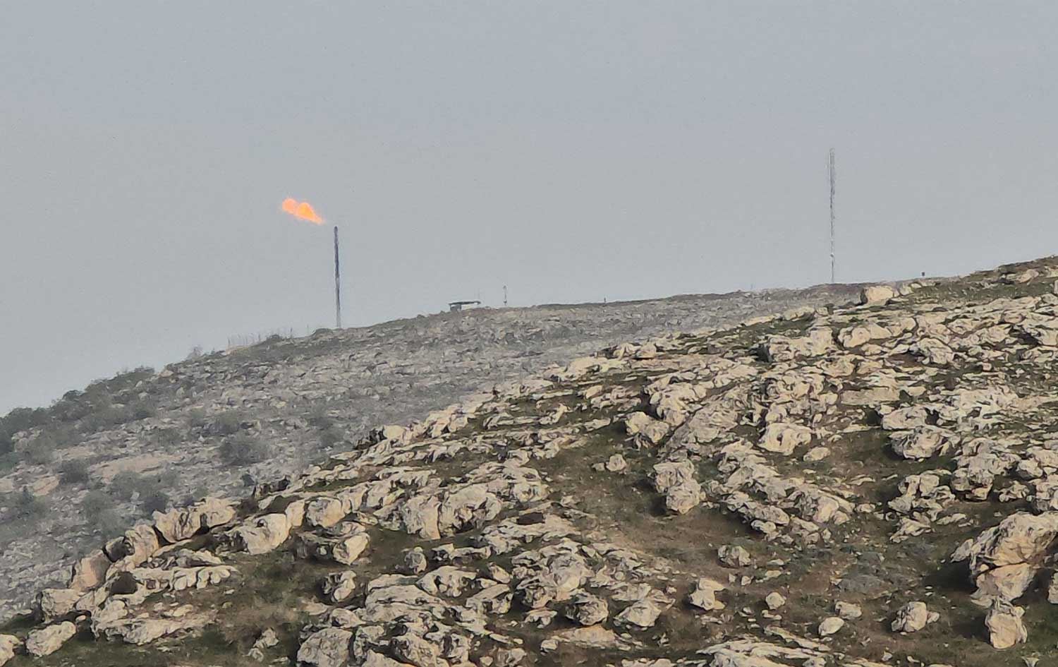 Sarsang oil field in Duhok province, March 2025. Photo: Mahmood Baban