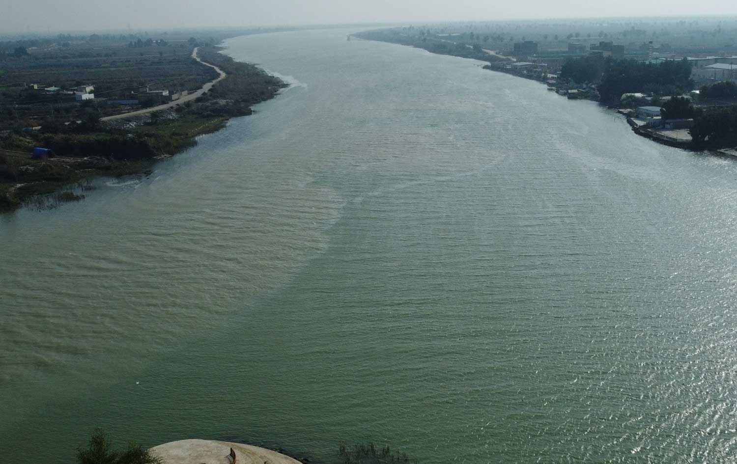 عێراق لە نێو شەتولعەرەب دا بازگە دادەنێت