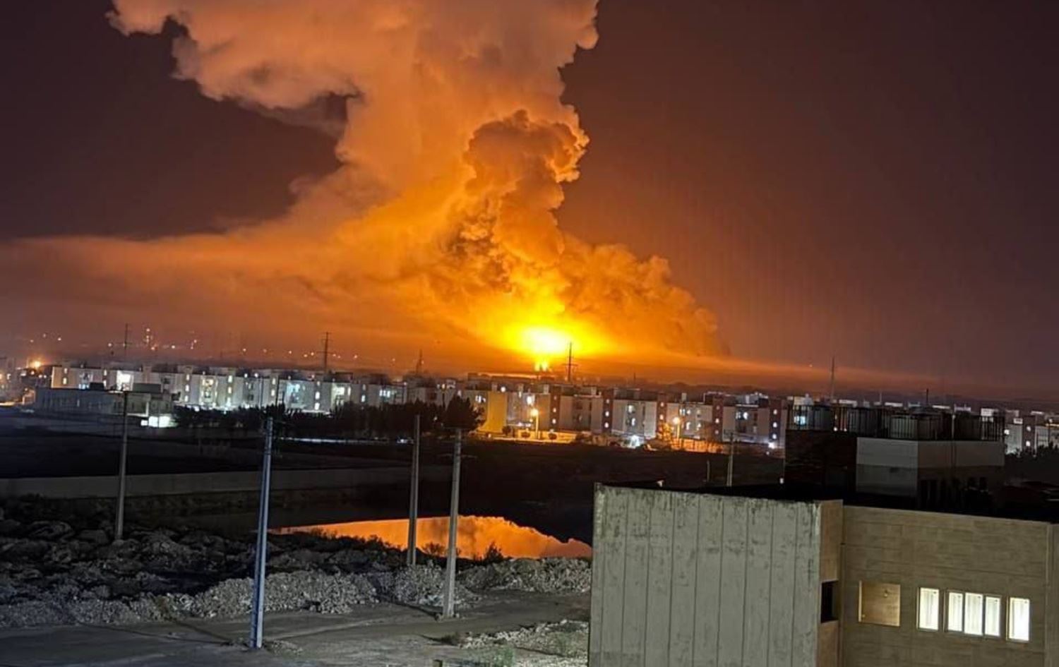 تاران و چەند شارێکی دیکەی ئێران بە چڕی بۆردوومان کران