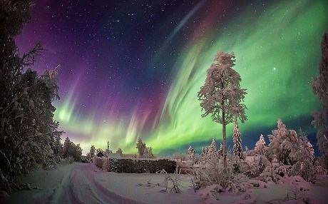 Kutup ışıkları göz kamaştırdı