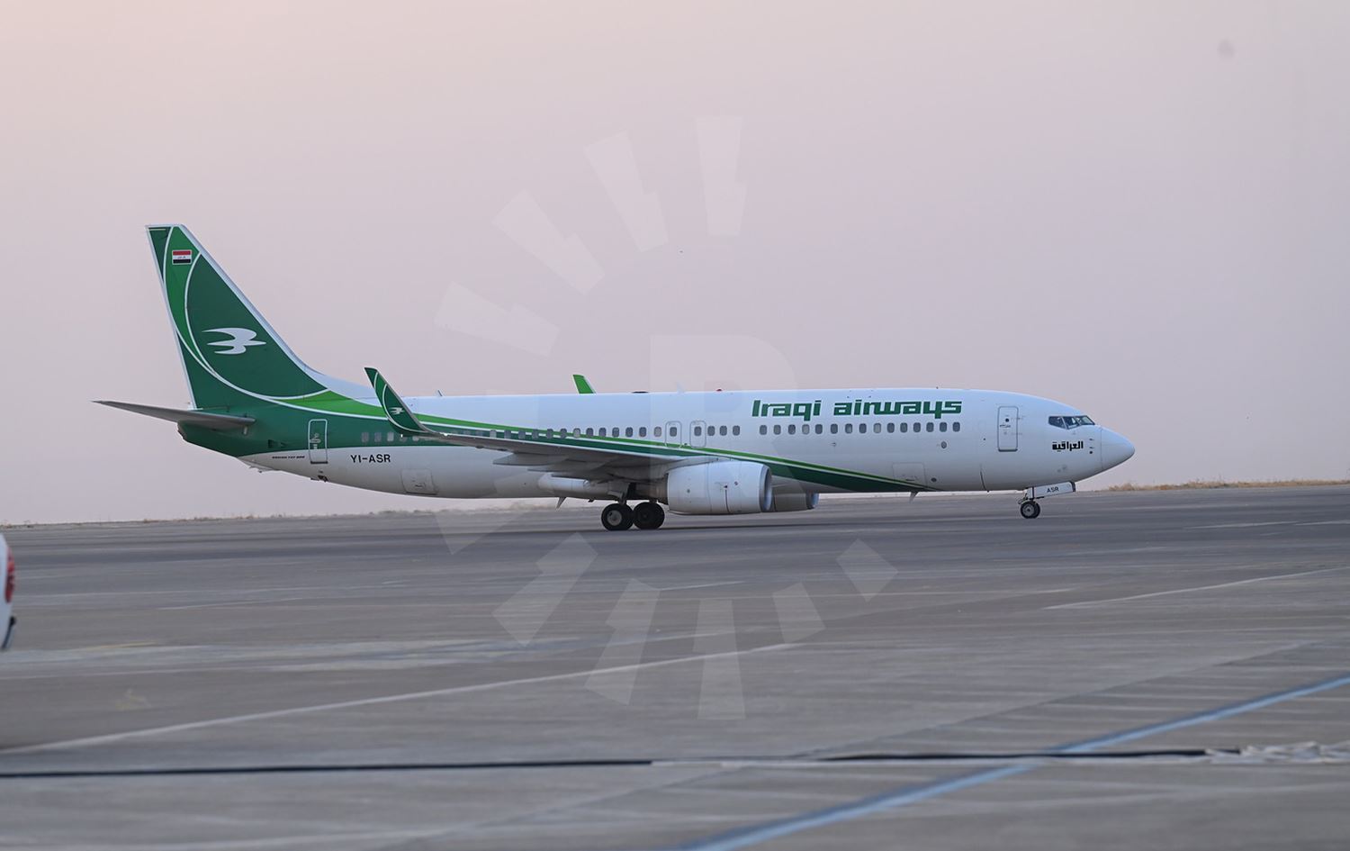 فڕۆکەیەکی هێڵی ئاسمانیی عێراق. وێنە: بڵند تاهیر - رووداو