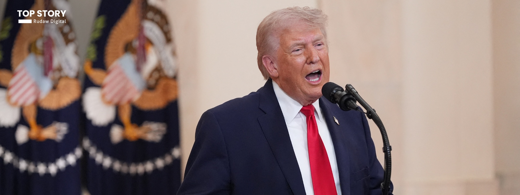 لێدوانی ترەمپ لەبارەی خستنەخوارەوەی فڕۆکە ئەمریکییەکان لە ئێران