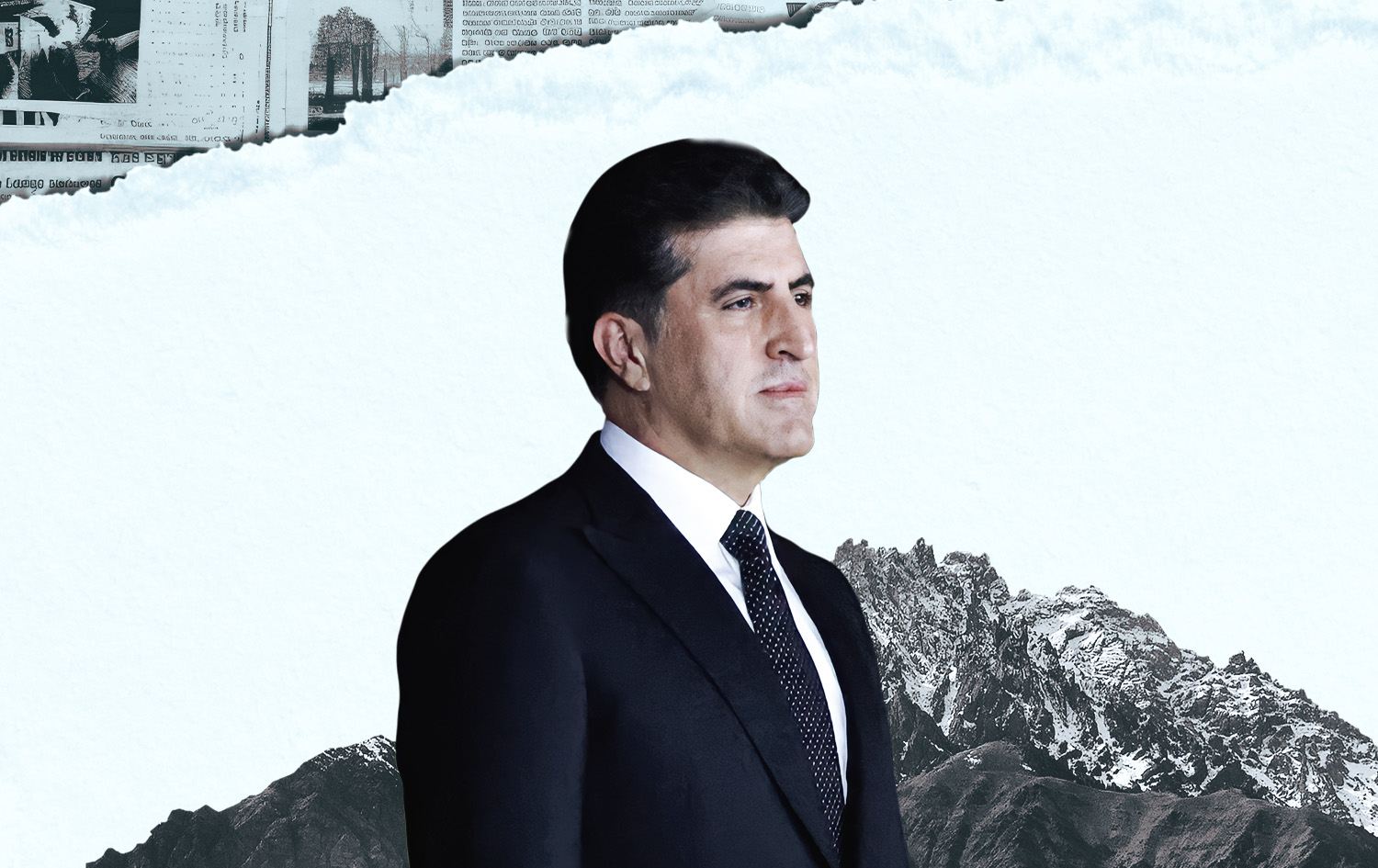 رئيس إقليم كوردستان نيجيرفان بارزاني