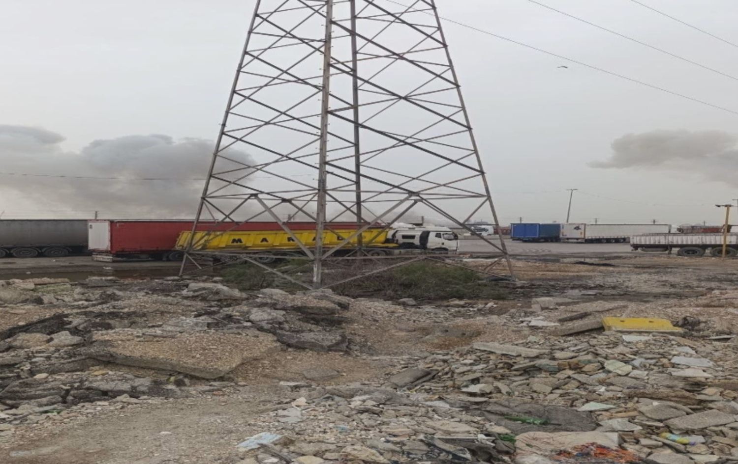 ناوچەکە دوای بۆردوومان