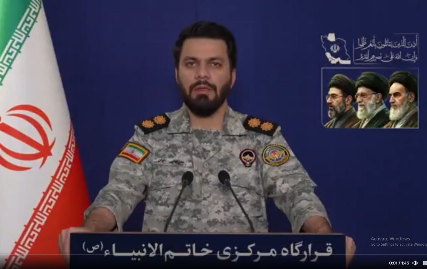 المتحدث باسم مقر خاتم الأنبياء المركزي