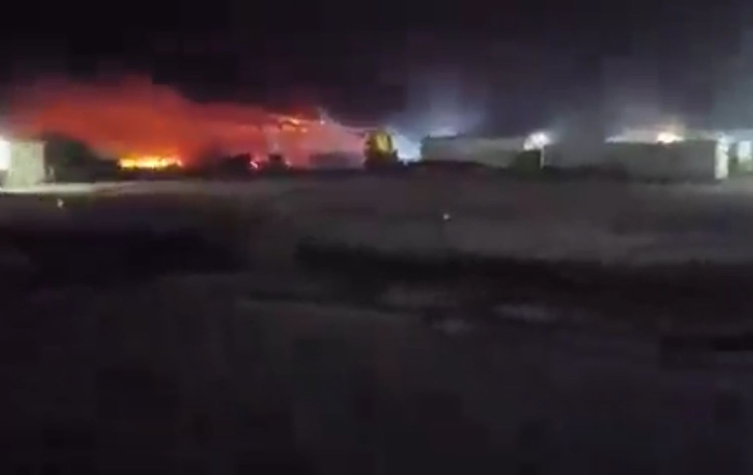 بە درۆن هێرشکرایە سەر کۆگەکانی کۆمپانیای نەوتی مەیسان