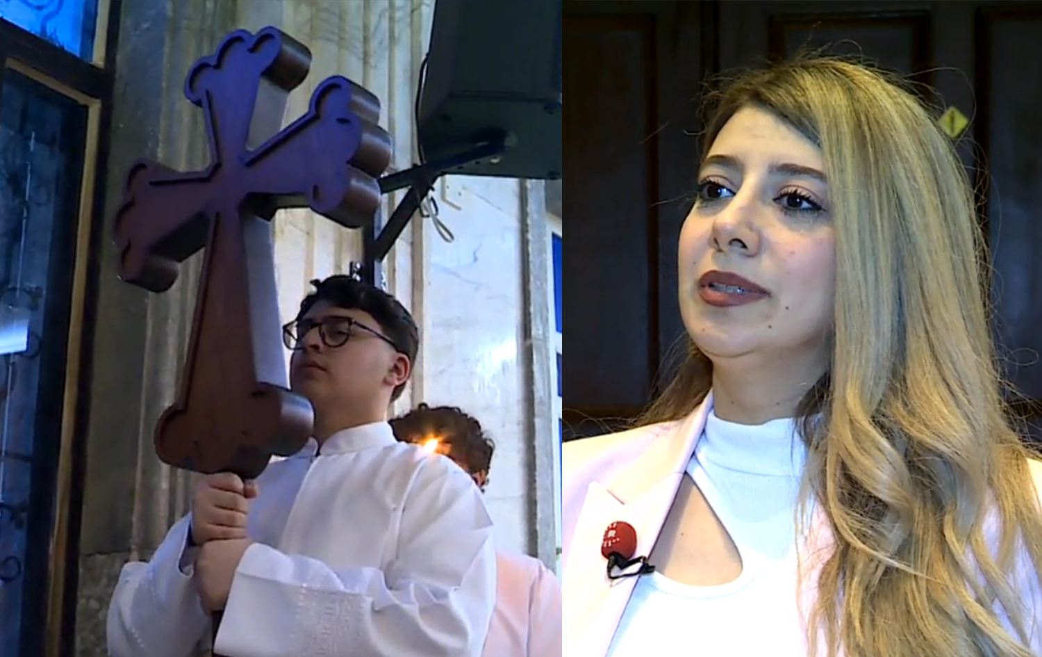 مواطنة مسيحية بإقليم كوردستان تناشد المجتمع الدولي بوقف الحرب 