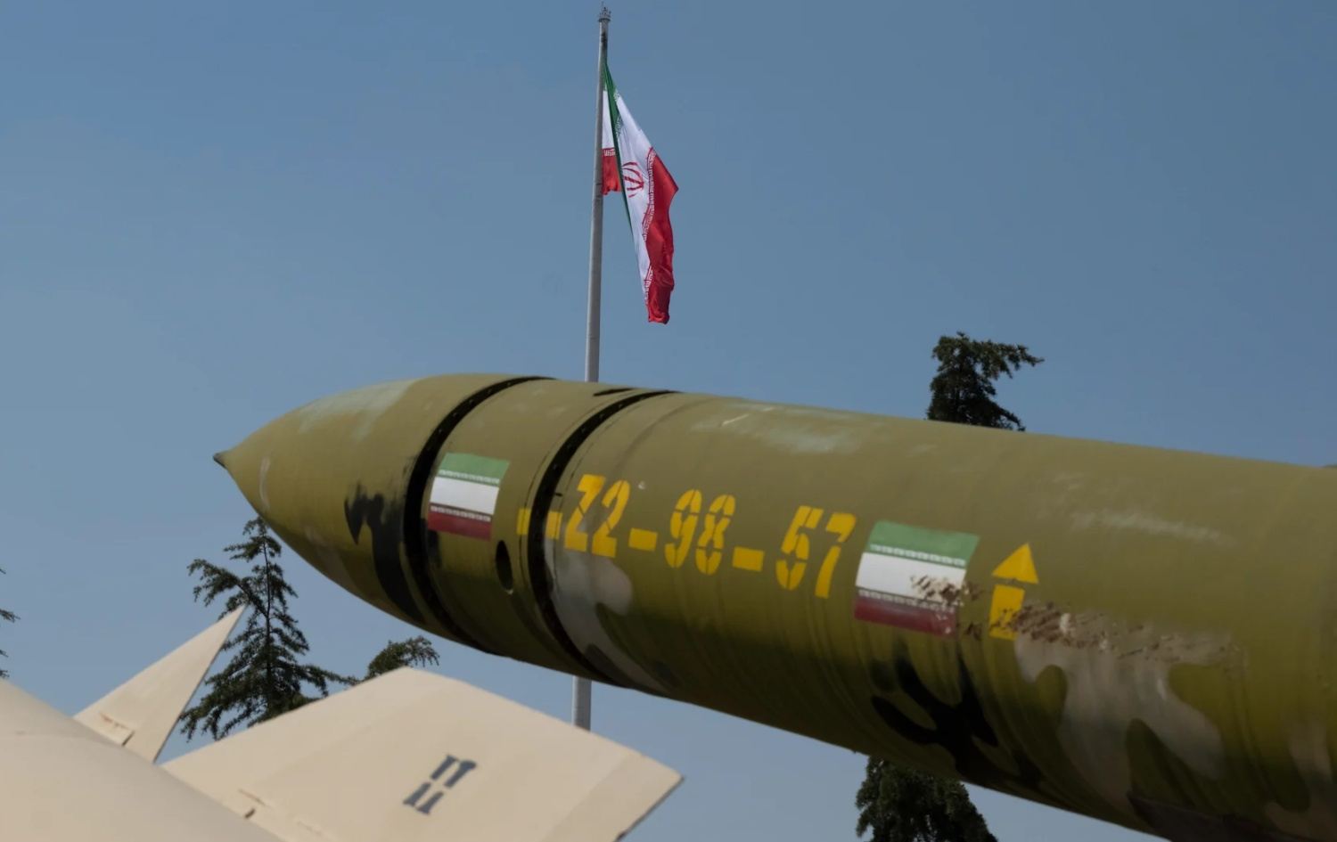 مووشەکێکی ئێرانی. وێنە: مورتەزا نیکوبازڵ- گێتی ئیمێجیز