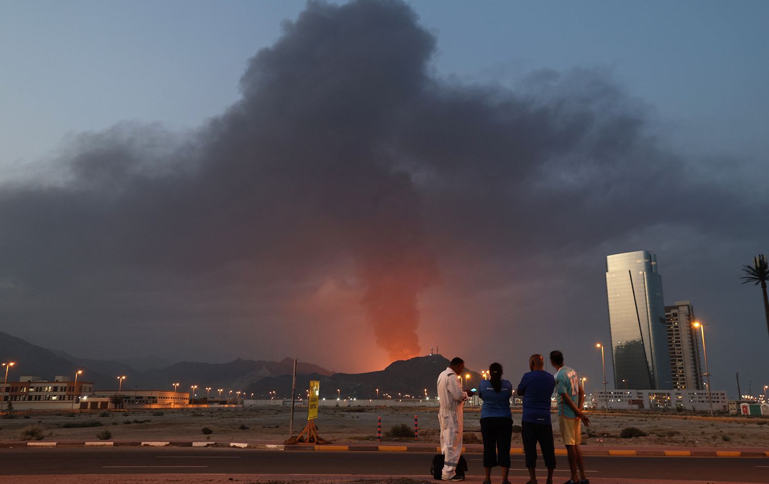 استهدافات إيرانية في الخليج \AFP